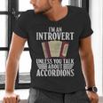 Im An Introvert Unless You Talk About Accordions Men's V-Neck T-Shirt Im An Introvert Unless You Talk About Accordions Men's V-Neck T-Shirt