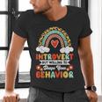 Introvert But Willing To Shape Your Behavior Men's V-Neck T-Shirt
