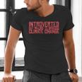 Introverted But Willing To Discuss Climate Change Men's V-Neck T-Shirt Introverted But Willing To Discuss Climate Change Men's V-Neck T-Shirt