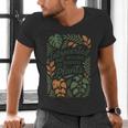 Introverted But Willing To Discuss Plants Botanical Men's V-Neck T-Shirt Introverted But Willing To Discuss Plants Botanical Men's V-Neck T-Shirt