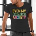 Introverts Anxiety Introvert Antisocial Sarcasm Men's V-Neck T-Shirt Introverts Anxiety Introvert Antisocial Sarcasm Men's V-Neck T-Shirt