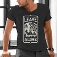 Introvert's Peaceful Solitude Graphic Leave Me Alone Quiet Men's V-Neck T-Shirt Introvert's Peaceful Solitude Graphic Leave Me Alone Quiet Men's V-Neck T-Shirt
