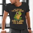 Introverts Thats What Im Doing Just Pretends Men's V-Neck T-Shirt Introverts Thats What Im Doing Just Pretends Men's V-Neck T-Shirt