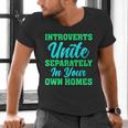 Introverts Unite Introvert Antisocial Sarcasm Anti Social Men's V-Neck T-Shirt Introverts Unite Introvert Antisocial Sarcasm Anti Social Men's V-Neck T-Shirt