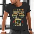 It's My Graduation Cruise 2025 Summer Cruise Seniors Trip Men's V-Neck T-Shirt