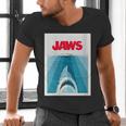 Jaws 2025 Classic Movie Nostalgia Men's V-Neck T-Shirt