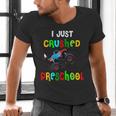 I Just Crushed Preschool Monster Graduation Men's V-Neck T-Shirt