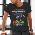 I Just Officially Graduated Pre k Graduation 2024 Pre-K Kids Men's V-Neck T-Shirt