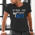 Karate Boy 10 Year Old Kids Shirt Graduation Men's V-Neck T-Shirt