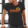 Karate Dad Martial Arts Retro Men's V-Neck T-Shirt
