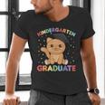 Kids Kindergarten Graduate Cat Graduation Men's V-Neck T-Shirt
