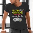 Kids Second Grade Graduation Video Game Shirt Men's V-Neck T-Shirt