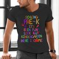 Kids So Long Kindergarten Here I Come Pre-K Graduation Graduate Men's V-Neck T-Shirt
