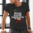 Kindergarten 2018 NAILED IT Graduation Graduate Men's V-Neck T-Shirt