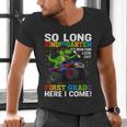 Kindergarten Graduate 2025 Kindergarten Graduation Dino Trex Men's V-Neck T-Shirt