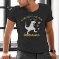 Kindergarten Graduation Shirt 2019 Dinosaur Graduate Party Men's V-Neck T-Shirt