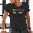 Kindergarten Here I Come Kids Pre-k Graduation Men's V-Neck T-Shirt