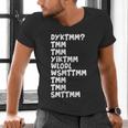 Do You Know The Muffin Man DYKTMM Nostalgia Quote Men's V-Neck T-Shirt Do You Know The Muffin Man DYKTMM Nostalgia Quote Men's V-Neck T-Shirt