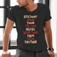 Do You Know The Muffin Man DYKTMM Nostalgia Quote Men's V-Neck T-Shirt Do You Know The Muffin Man DYKTMM Nostalgia Quote Men's V-Neck T-Shirt