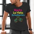 Last Day Of School Spanish Teacher Graduation T-Shirt Men's V-Neck T-Shirt