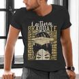 Latina Graduate Educated Powerful Class Of 2024 Graduation Men's V-Neck T-Shirt