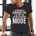 Leave Me Alone Tee Introvert Humor Men's V-Neck T-Shirt Leave Me Alone Tee Introvert Humor Men's V-Neck T-Shirt