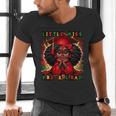 Little Miss Pre-K Grad 2026 Girl Preschool Graduation Men's V-Neck T-Shirt