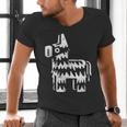 Lone Vibes Celebration Individualistic Introvert Party Men's V-Neck T-Shirt