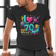 I Love The 70s Vintage Cassette Roller Vinyl Nostalgia 70s Men's V-Neck T-Shirt