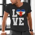 Love Yugoslavia Proud Yugoslav Nostalgia Men's V-Neck T-Shirt