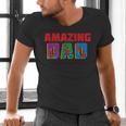 Marvel Spider-Man Amazing Dad Birthday Father’s Day Men's V-Neck T-Shirt