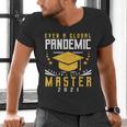 Master 2021 Graduation Graduate Masters Degree Men's V-Neck T-Shirt