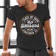 Master's Degree Graduation My Husband Mastered It 2024 Men's V-Neck T-Shirt