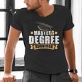 Masters Degree Survivor Graduation For MBA Graduate Men's V-Neck T-Shirt