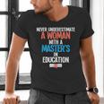 Masters In Education Degree Graduation Women MeD Men's V-Neck T-Shirt
