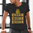 Medieval Frog Meme Sarcastic Introvert Humor Fantasy Men's V-Neck T-Shirt Medieval Frog Meme Sarcastic Introvert Humor Fantasy Men's V-Neck T-Shirt