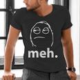 Meh Shirt Teacher Idea College Geek Graduation Tshirt Men's V-Neck T-Shirt