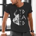 Men Celtic Norse Mythology Viking Dad Men's V-Neck T-Shirt