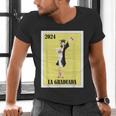 Mexican For Graduation La Graduada 2024 Men's V-Neck T-Shirt