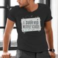 Middle School Graduation Shirts Graduate Grad Men's V-Neck T-Shirt