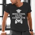 Middle School Level Complete Gamer Graduation Day 2024 Men's V-Neck T-Shirt
