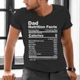 Miftees Fathers Day Tees Dad Nutrition Facts Men's V-Neck T-Shirt