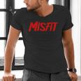 Misfit Outfit And Costume Introvert Apparel Men's V-Neck T-Shirt Misfit Outfit And Costume Introvert Apparel Men's V-Neck T-Shirt