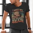 I Miss My Pre-Internet Brain Digital Nostalgia Retro Men's V-Neck T-Shirt I Miss My Pre-Internet Brain Digital Nostalgia Retro Men's V-Neck T-Shirt