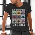 In My Monster Trucks Dad Era Men's V-Neck T-Shirt