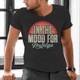 In The Mood For Nostalgia Vintage 80s 90s Retro Men's V-Neck T-Shirt In The Mood For Nostalgia Vintage 80s 90s Retro Men's V-Neck T-Shirt