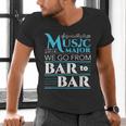 Music Major Student Pun Graduation Men's V-Neck T-Shirt
