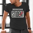 MUSICIAN Student Shirt Graduation MUSICIAN Stud Men's V-Neck T-Shirt