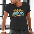 Nah Im Good Sarcastic Quote Introvert Humor Men's V-Neck T-Shirt Nah Im Good Sarcastic Quote Introvert Humor Men's V-Neck T-Shirt