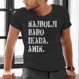Najbolji Babo Ikad Bosnian Dad Men's V-Neck T-Shirt